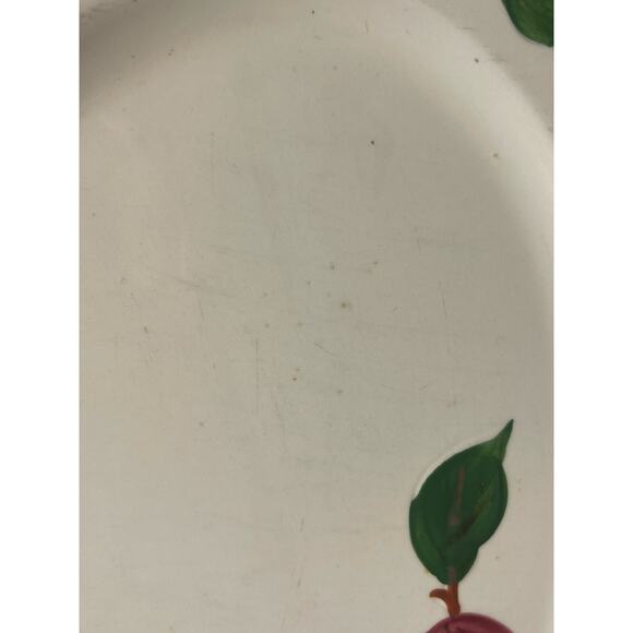 Vintage Franciscan Apple USA 12" x 8" Oval Serving Platter - Picture 7 of 9